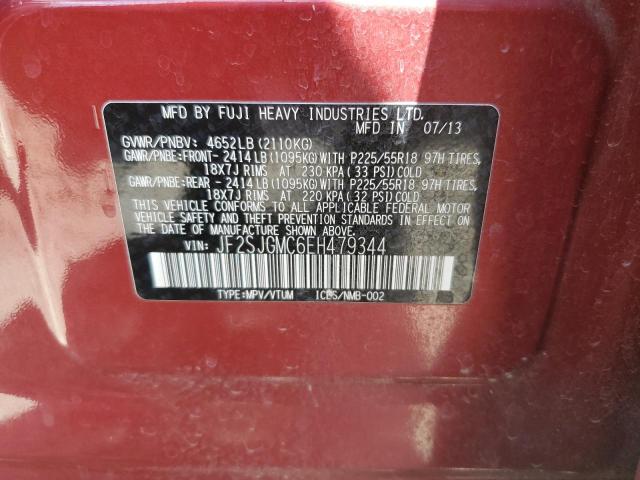 JF2SJGMC6EH479344 Subaru Forester 2.0xt Touring