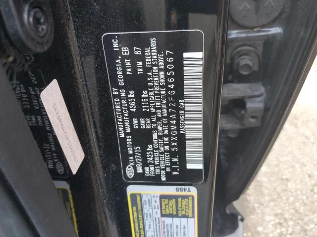 5XXGM4A72FG465067 KIA Optima Lx
