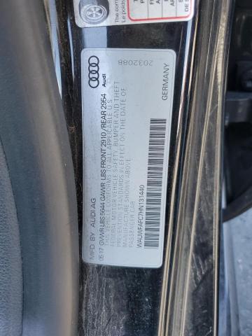 2017 AUDI S7 PREMIUM WAUWFAFC7HN131440