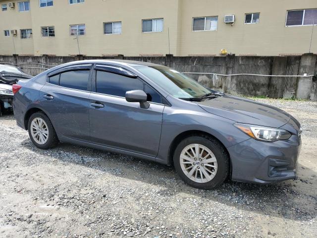 VIN: 4S3GKAD66J3604729 Auction: COPART Lot: 64609243 Location: FL - MIAMI NORTH 4S3GKAD66J3604729 SUBARU IMPREZA 2018 CHARCOAL Photo 4