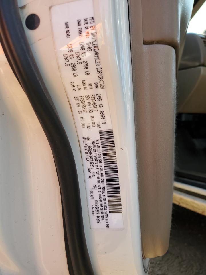 1J8GW58N34C182011 2004 Jeep Grand Cherokee Limited