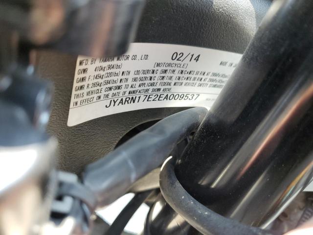 2014 YAMAHA FZ1 S JYARN17E2EA009537