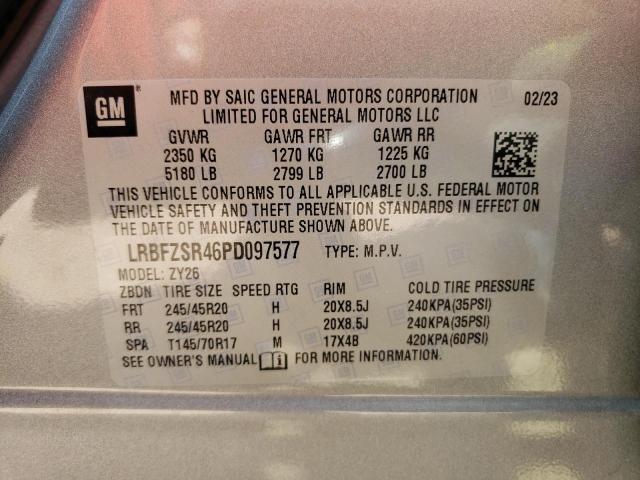 2023 BUICK ENVISION A LRBFZSR46PD097577