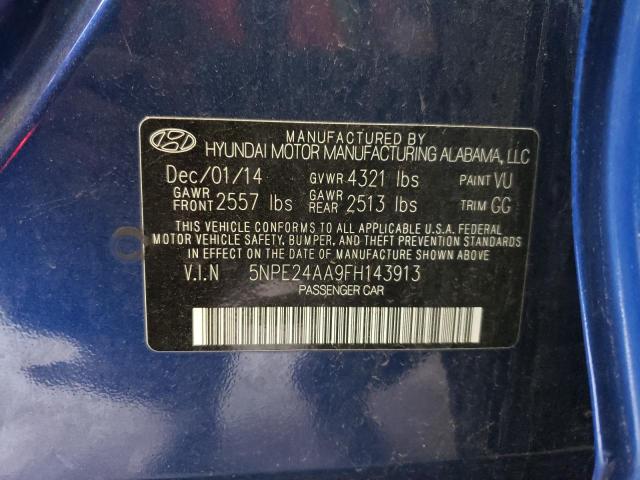 2015 HYUNDAI SONATA ECO - 5NPE24AA9FH143913