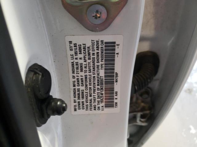 2019 HONDA INSIGHT LX 19XZE4F13KE005977