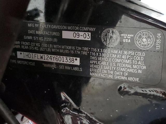 2004 HARLEY-DAVIDSON FLHTCUI SH 1HD1FLW124Y601338