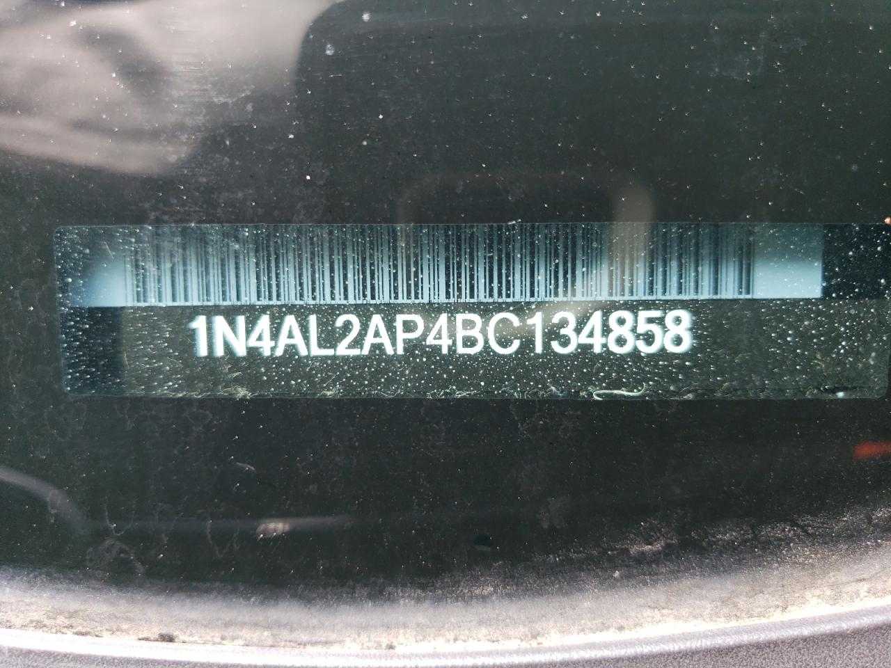 1N4AL2AP4BC134858 2011 Nissan Altima Base