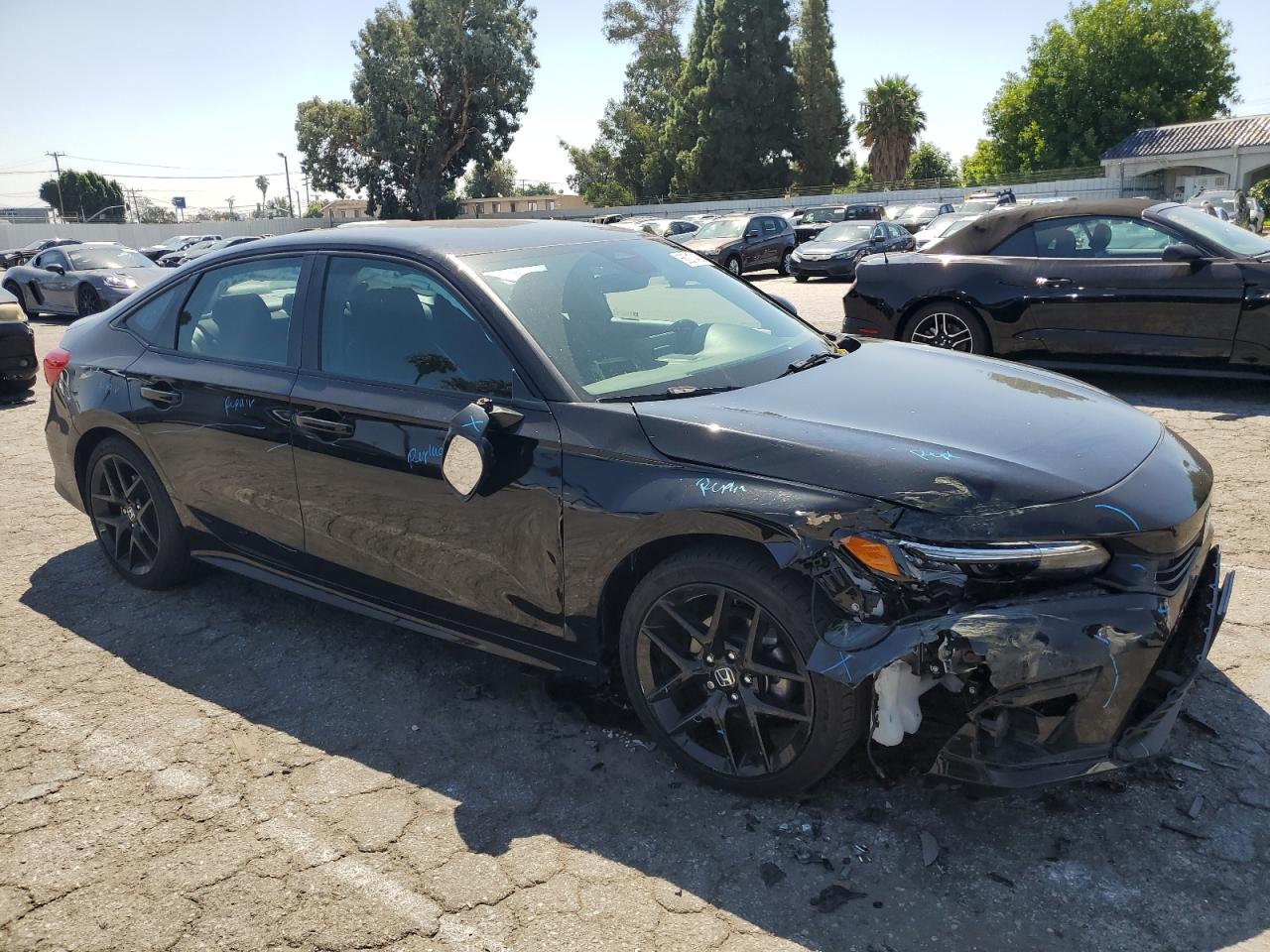 VIN: 2HGFE2F53NH589558 2022 HONDA CIVIC