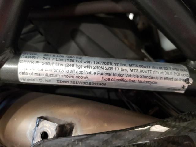 2013 DUCATI DIAVEL - ZDM13BLW0DB011506