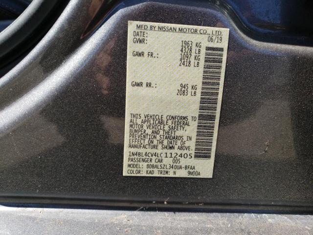 1N4BL4CV4LC112405 Nissan ALTIMA SR