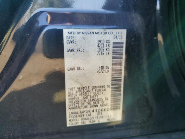 1N4AL3AP1FC430660 Nissan ALTIMA 2.5