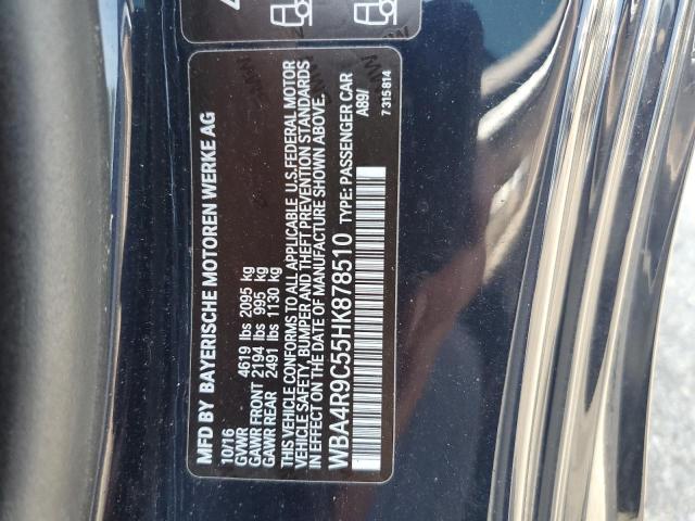 2017 BMW 430XI - WBA4R9C55HK878510