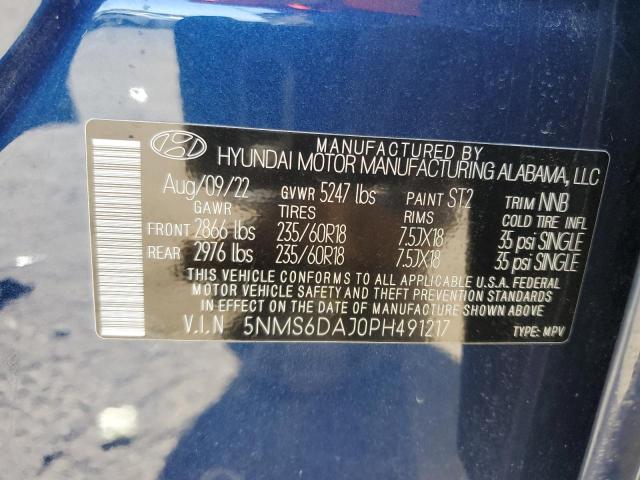 2023 HYUNDAI SANTA FE X - 5NMS6DAJ0PH491217