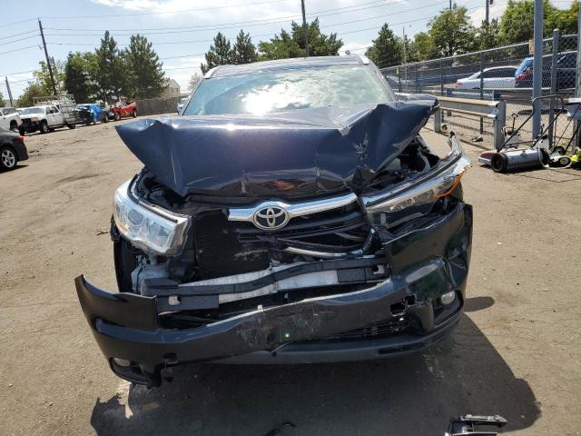 VIN 5TDJKRFH8ES055705 2014 Toyota Highlander, Xle no.5