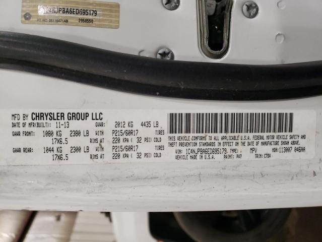 1C4NJPBA6ED695179 Jeep Patriot Sport