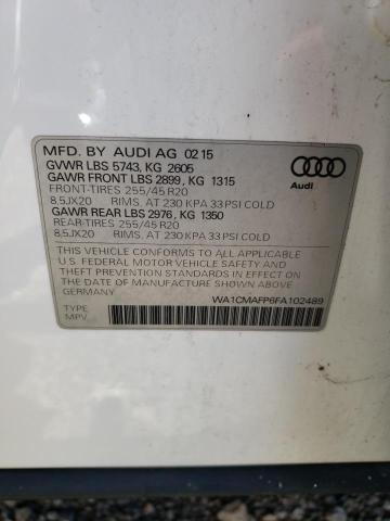 WA1CMAFP6FA102489 2015 AUDI Q5, photo no. 12