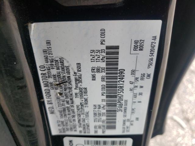  FORD FUSION 2013 Вугільний