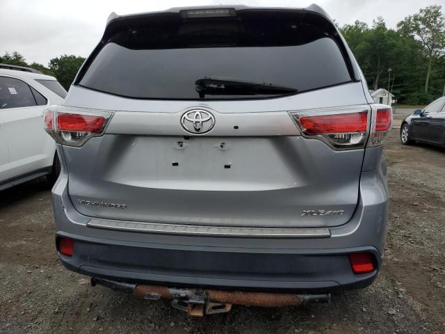 VIN 5TDJKRFH1ES041368 2014 Toyota Highlander, Xle no.6