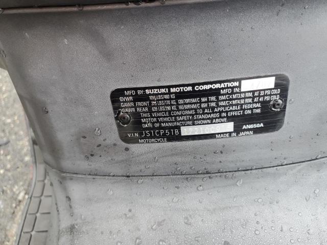 2007 SUZUKI AN650 A - JS1CP51B172100915
