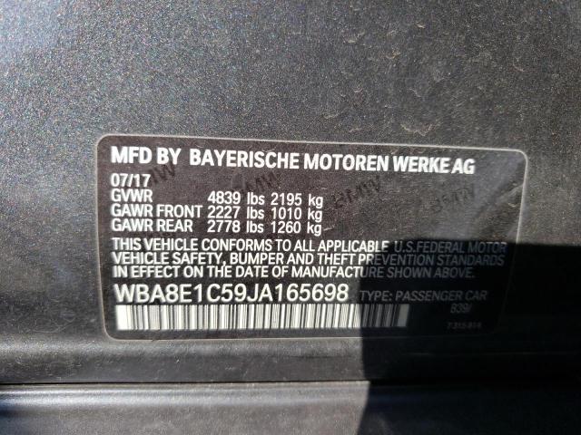 2018 BMW 330E - WBA8E1C59JA165698