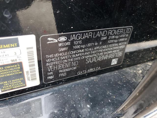 2017 JAGUAR XE PREMIUM - SAJAD4BN4HA971096
