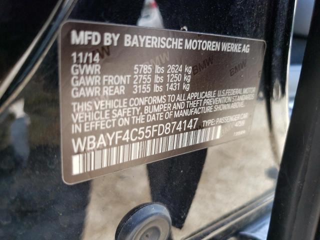 2015 BMW 740 LXI - WBAYF4C55FD874147
