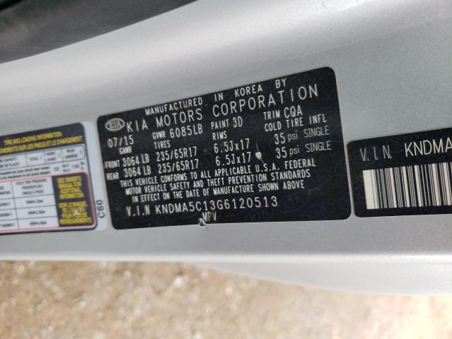 KNDMA5C13G6120513 KIA Sedona L