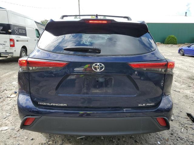 VIN 5TDHZRBHXNS191124 2022 Toyota Highlander, Xle no.6