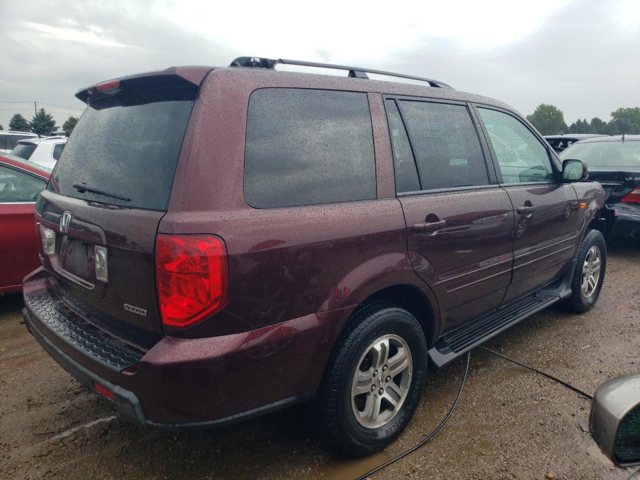 Lot #2895326381 2008 HONDA PILOT EXL