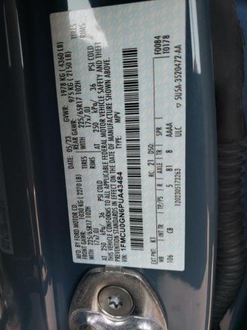 2023 FORD ESCAPE ACT - 1FMCU0GN6PUA43484