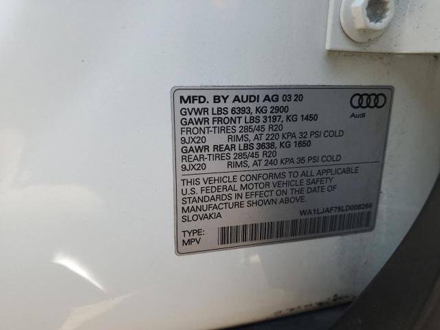 WA1LJAF75LD008266 2020 AUDI Q7, photo no. 14