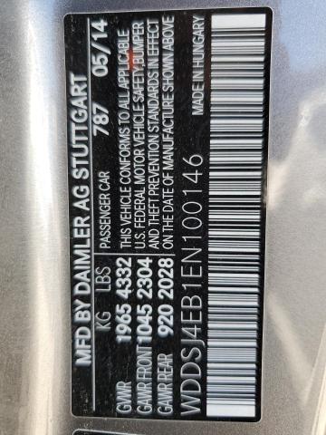 WDDSJ4EB1EN100146 Mercedes-Benz CLA 250