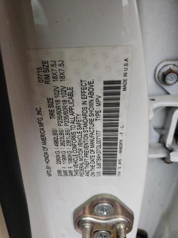 5J8TB4H37GL007177 Acura RDX