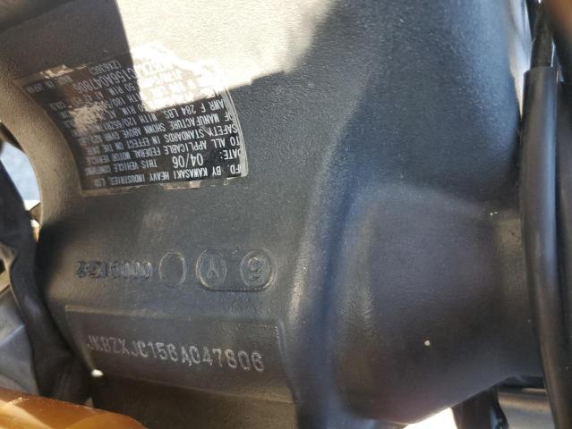 2006 KAWASAKI ZX636 C1 - JKBZXJC156A047806