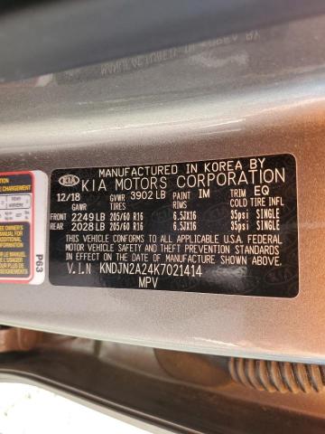 KNDJN2A24K7021414 KIA Soul