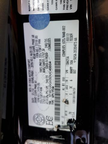 1FMCU0GX5DUC49604 2013 Ford Escape Se