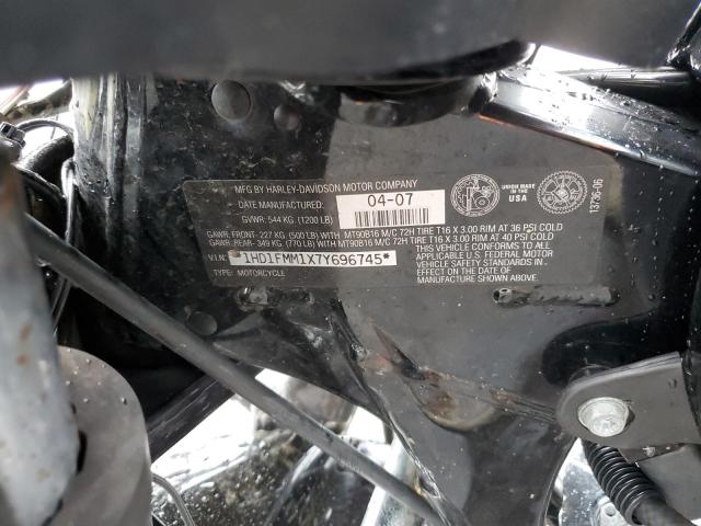 2007 HARLEY-DAVIDSON FLHTPI 1HD1FMM1X7Y696745