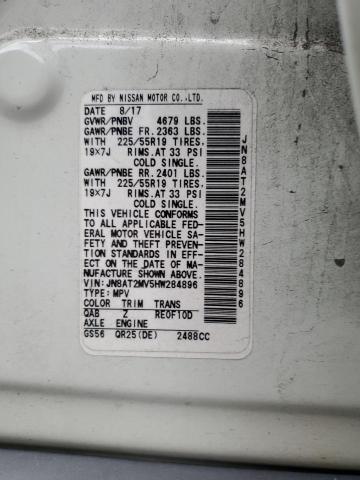 2017 NISSAN ROGUE S - JN8AT2MV5HW284896