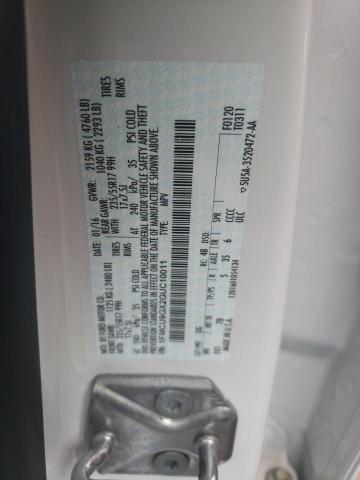 1FMCU9GX2GUC10011 Ford ESCAPE SE
