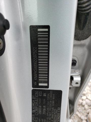 KNAFK5A89G5597522 KIA FORTE LX