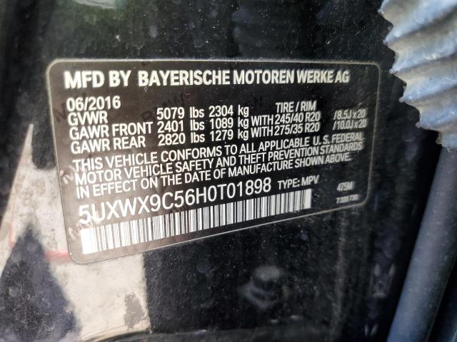 5UXWX9C56H0T01898 2017 BMW X3, photo no. 13