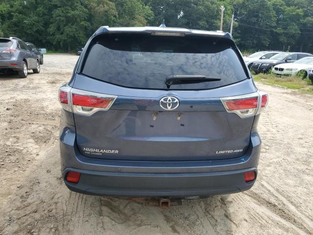 VIN 5TDDKRFH1ES041304 2014 Toyota Highlander, Limited no.6