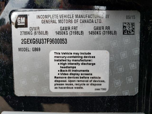 2015 CADILLAC XTS LIMOUS - 2GEXG6U37F9600053
