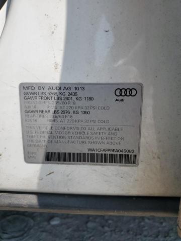 VIN WA1CFAFP9EA045083 2014 Audi Q5, Premium no.13