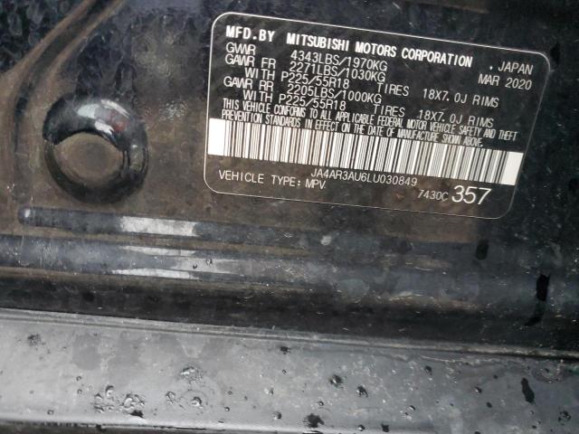 JA4AR3AU6LU030849 Mitsubishi Outlander Sport Es