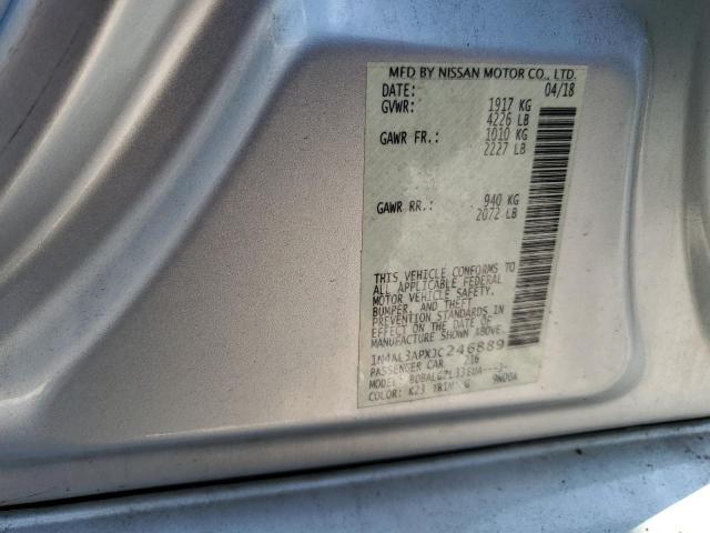 1N4AL3APXJC246889 Nissan ALTIMA 2.5