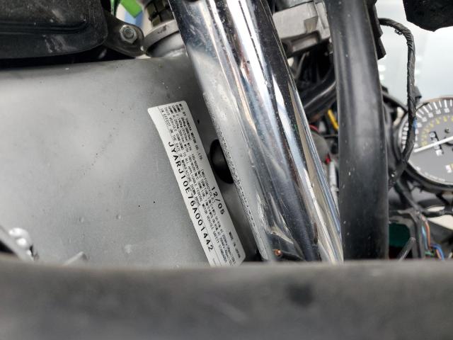 2006 YAMAHA YZF600 R JYARJ10E76A001442