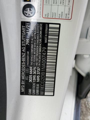 2022 MERCEDES-BENZ EQS SEDAN - W1KCG2DB1NA007479