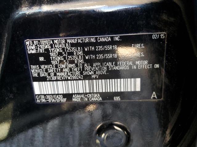 2T3DFREV7FW299242 Toyota Rav4 Limited