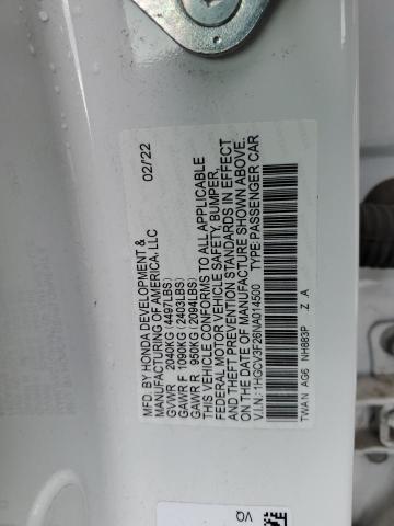 2022 HONDA ACCORD EX- - 1HGCV3F26NA014500